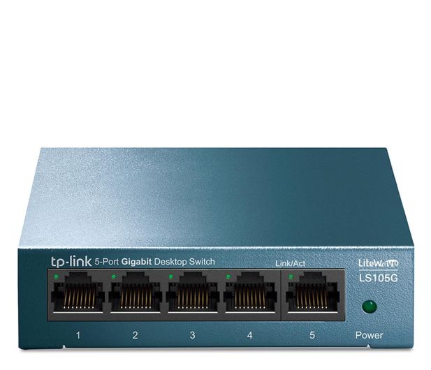 TP-Link 5p LS105G Metal (5x10/100/1000Mbit) - 519243 - zdjęcie
